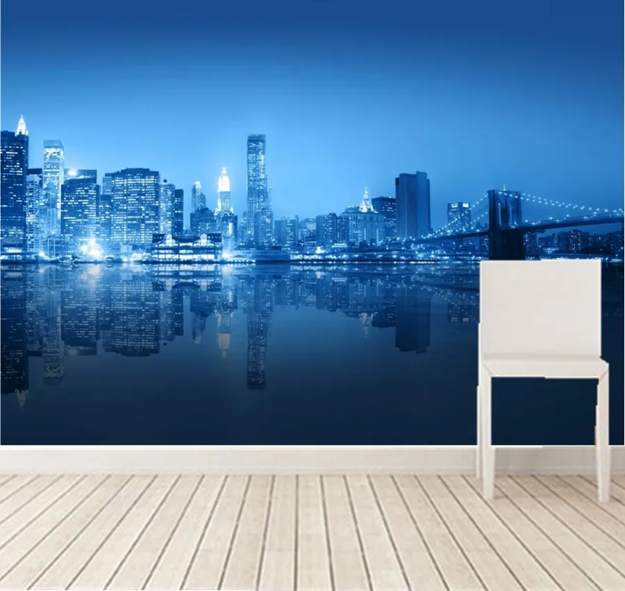 カスタム大壁画 美的ニューヨーク ブリッジ夜景壁紙 リビング ルーム の テレビ の壁の寝室papel デ Parede Aliexpress 家のリフォーム カスタム大壁画 美的ニューヨーク ブリッジ夜景壁紙 リビング ルーム の テレビ の壁の寝室papel デ Parede Aliexpress 家のリフォーム
