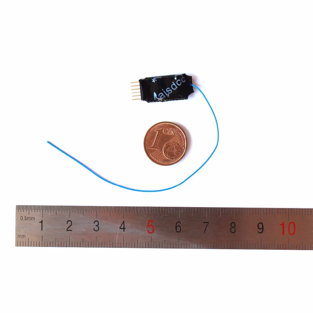 DCC LOCO DECODER WITH 6PIN NEM651 FOR MODEL TRAIN LaisDcc Brand