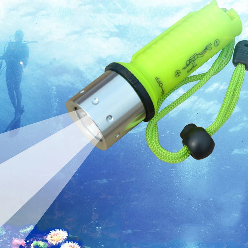 Фонарик для дайвинга CREE Q5/XM L T6 800 люмен светодиодный фонарик Cree с зарядным