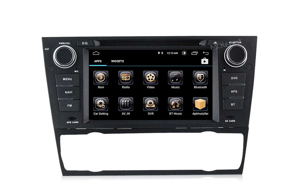 Sale MEKEDE Quad Core 1024*600 Auto Car DVD Stereo for BMW E90 E91 E92 E93 Android 8.1 Wifi GPS Bluetooth Radio Navigation Canbus 10