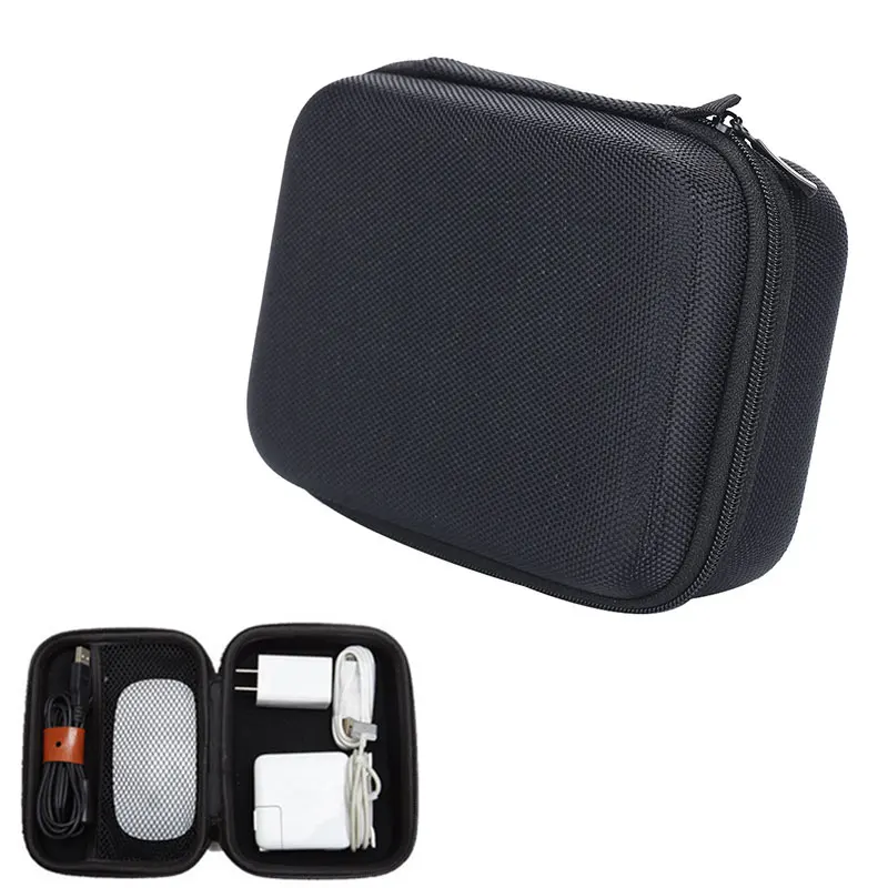 

2.5 Inch External Storage Bag HDD SSD Hard High-Capacity Case Bag Multifunctional Protective Box Support Earphone Mouse