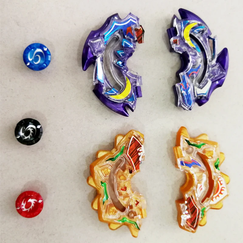 2 In 1 Spin Tops Metal Funsion 4D Classic Spin Tops Toys Spinning Top No Launcher No Box Toys For Children