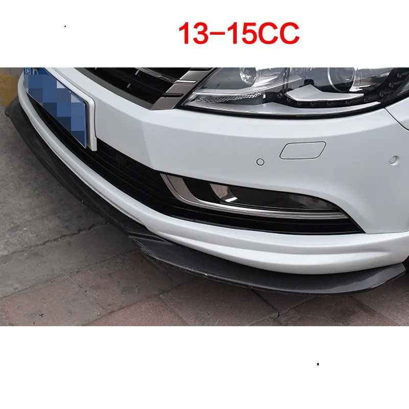 Fit for Volkswagen CC carbon fiber Rear diffuser bumper rear lip rear