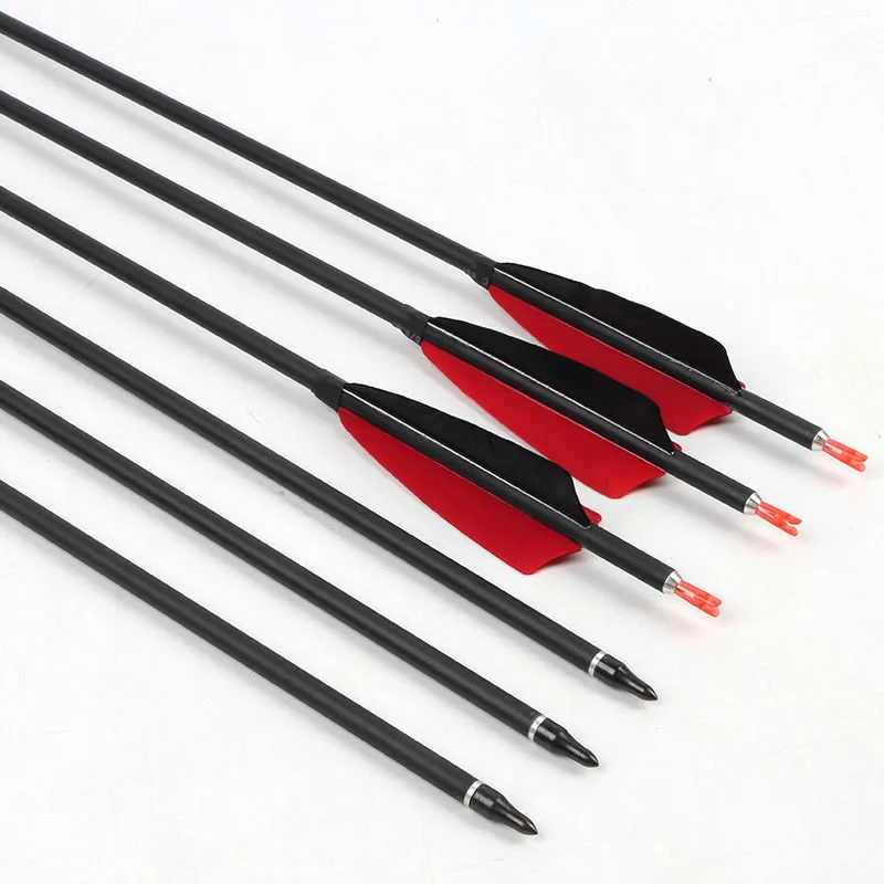 جديد 6/12/24 قطعة/الوحدة من spine600 OD7.8 التركية صحيح ريشة مختلطة الكربون السهم السهم انفصال التقليدية القوس الصيد جديد 6/12/24 قطعة/الوحدة من spine600 OD7.8 التركية صحيح ريشة مختلطة الكربون السهم السهم انفصال التقليدية القوس الصيد