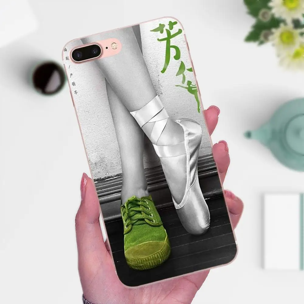 Для Huawei P7 Honor 4C 5A 5C 5X 6 6C 6A 6X 7 7X 8 9 V8 V10 Y3II Y5II Y6II G8 Play Lite Мягкий Сотовый телефон балетная