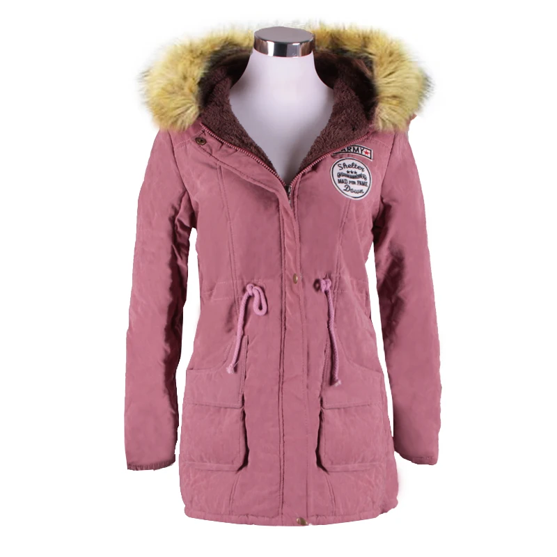 

Autumn Parkas Winter Jacket Women Coats Female Outerwear Plus Size Casual Long Down Cotton Wadded Lady Woman Fashion Warm