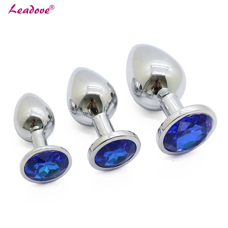 3pcs Set Small Medium Large Size Stainless Steel Metal Anal Butt Plug Dildo Sex Toys Gay Stimulate Beads for Women Men | Красота и