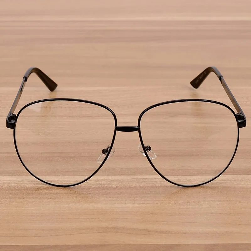 Nossa бренд Для женщин большой Рамки очки женский металлические прозрачные линзы глаз Очки Для мужчин эксклюзивная модная зрелище Рамки