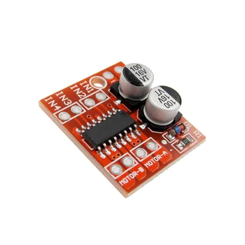 

2 DC motor drive module reversing PWM speed dual H bridge stepper motor Mini victory L298N