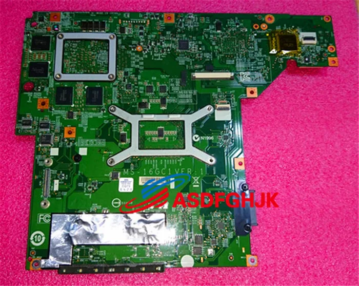 الأصلي MS-16GC ل MSI GE60 اللوحة المحمول مع GTX760M/GTX765M بطاقة جرافيكس MS-16GC1 REV 1.1/1.0 اختبار موافق