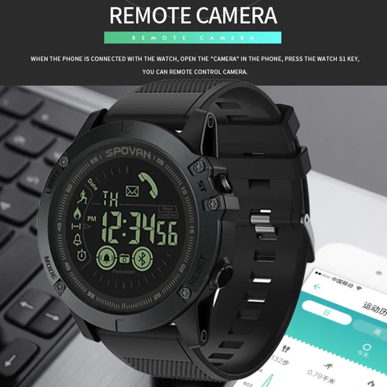 Хорошие VIBE 3 флагманские прочные умные часы 33-month Standby Time 24 h All-Weather Monitoring Smart Watch для IOS и Android 25