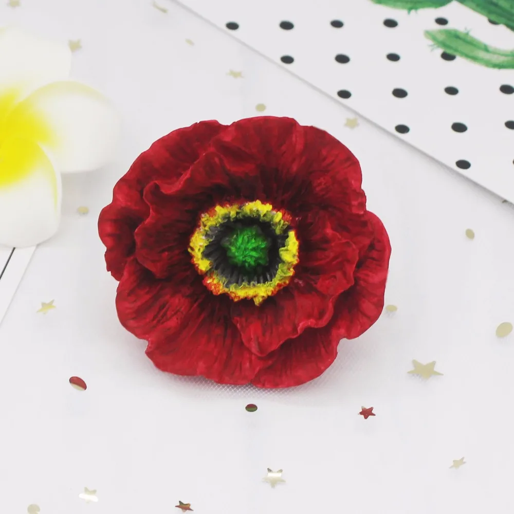 

C1263 corn poppy silicone cake mould soap mold baking tool