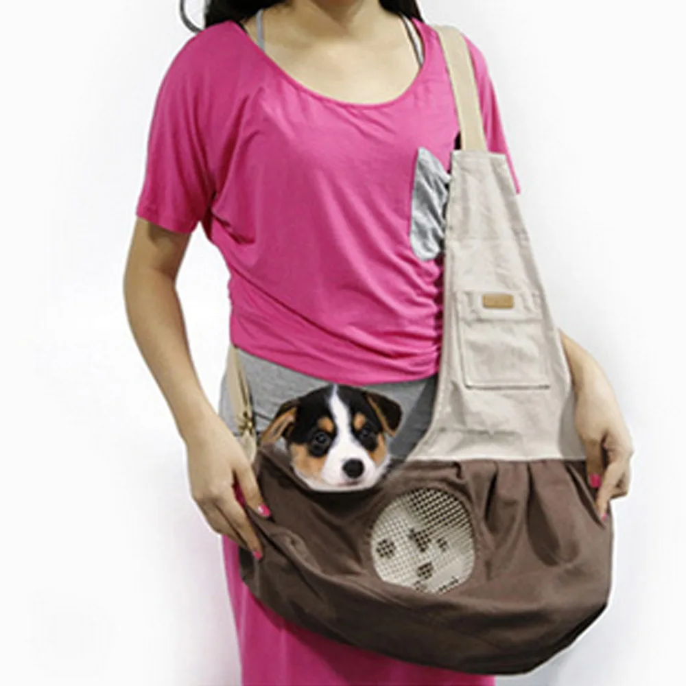 Hot Sale Pet Carrier Cat Field Pack Puppy Doggy Single-Shoulder Dog Carrier Bags For Small Pets