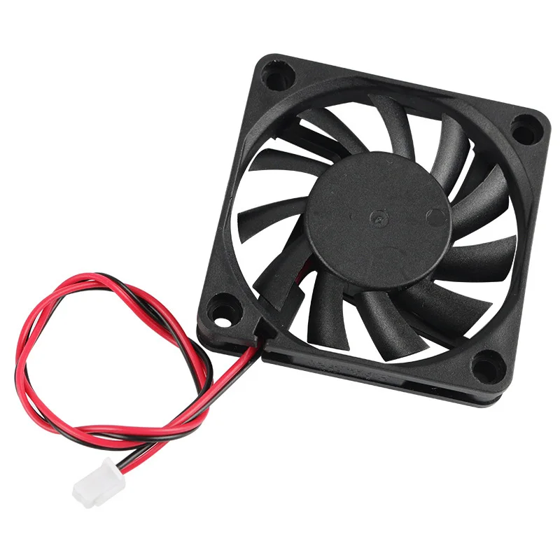 

1/4Pcs 24V USB 60mm 6010 DC Mini Cooling Cooler Fan Ball Sleeve Bearing 60x60x10mm for Open Builds BlackBox electronics