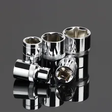 1 шт. шестигранный бит 1/" квадратный Привод Аллен ключ трещетка гаечные ключи инструменты для пневматических инструментов хром-ванадиевая сталь