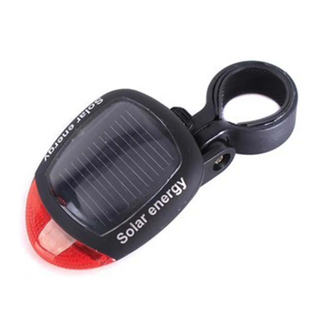 High Bright Solar Powered Bike Light Bicycle Taillight Waterproof LED Cycling Bicycle Night Safety Rear Light Back Lamp Hot Sale