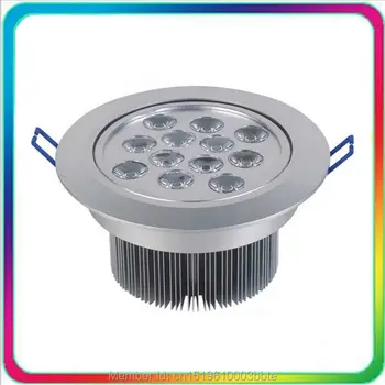 

60PCS Warranty 3 Years 100-110LM/W 12W Dimmable LED Downlight LED Ceiling Light Down Lighting COB Recessed Spotlight Bulb