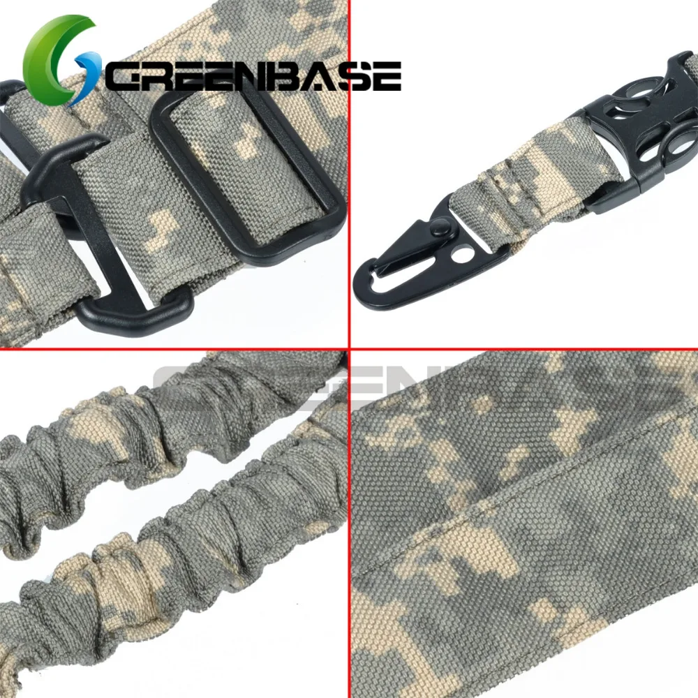 Тактический Слинг Greenbase Cordura тканевый одноточечный слинг для охоты страйкбола
