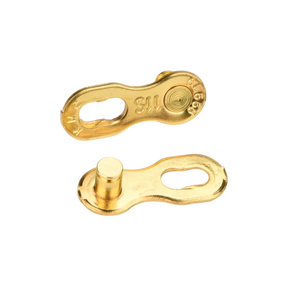 Discount 2Pcs Bicycle Chain Speed Bike chain connector lock set MTB road bicycle Connector for Quick Master Link Joint Chain bike parts 4 5