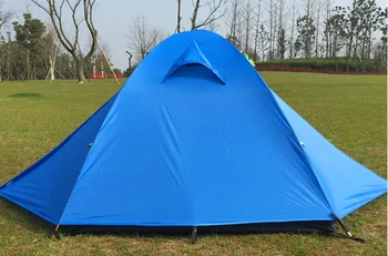 

Hot Selling Aluminum Pole Double Layers 2-3 Person Easy Foldable Waterproof stretch Tent, CZX-117 Backpacking Tent,Outdoor Tent