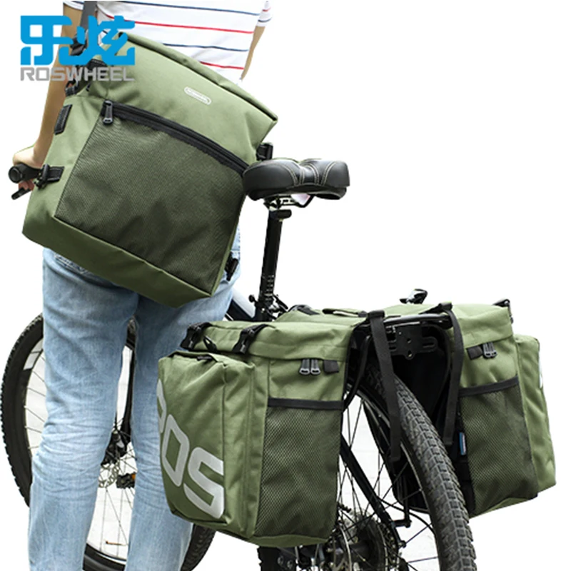 Сумка велосипедная 3 в 1 37 л на багажник заднего сиденья|bike bag|bicycle bike bagbike rack bag |