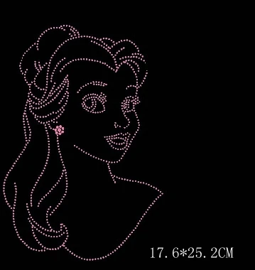 2015 hot sellings rhinestone transfer designs image in light pink color 20PCS for lady fashion cloth | Дом и сад