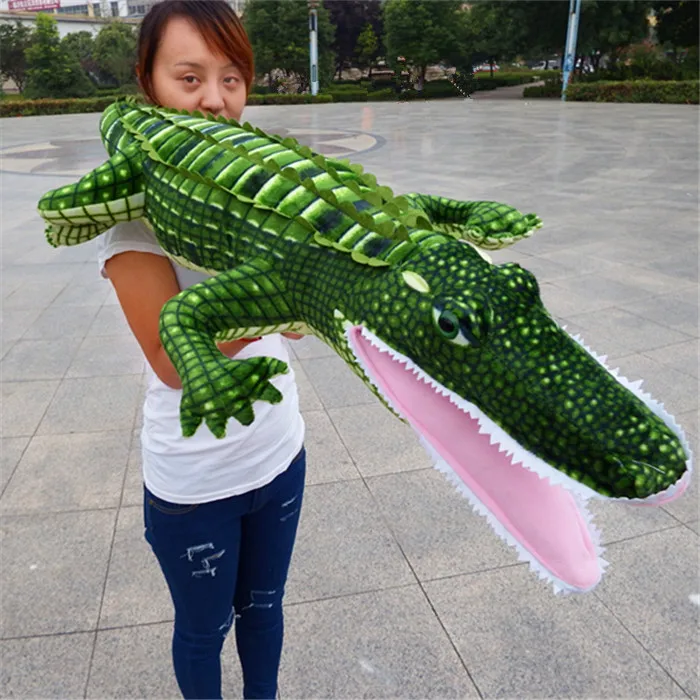 huge 190cm simulation crocodile plush toy soft throw pillow christmas gift b0817 huge 190cm simulation crocodile plush toy soft throw pillow christmas gift b0817