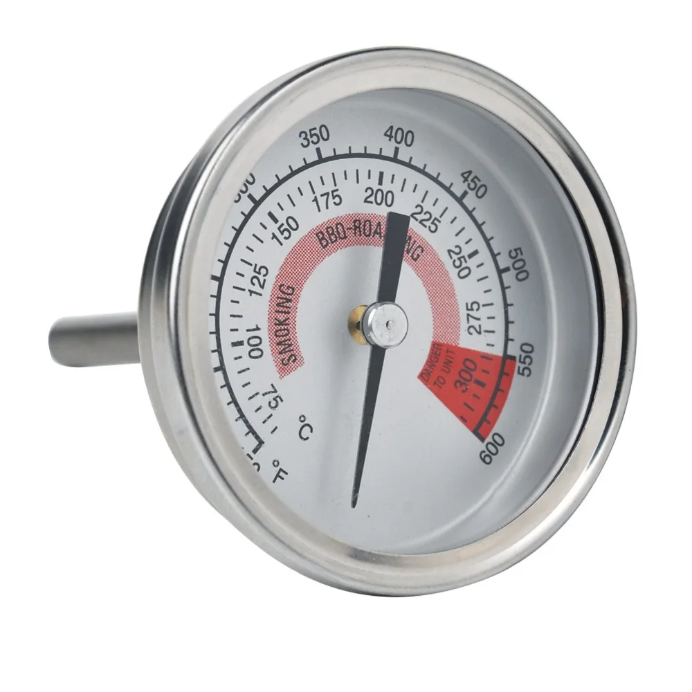 Hot Sale ! Barbecue BBQ Pit Smoker Grill Thermometer Temp Gauge 300