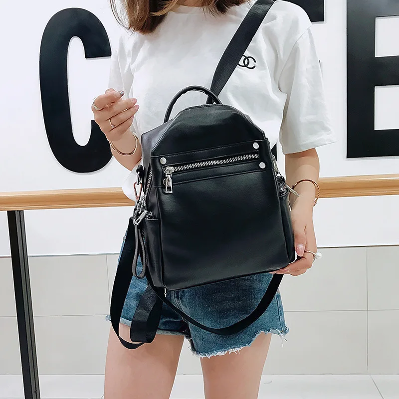

New Backpack Women Backpack School Bagpack Female Fashion Student Shoulder Bag Personality Waterproof Bag Travel 2019