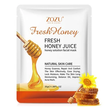 

2pcs Honey Invisible Facial Mask Perfect Health Moisturizing Whitening Antiaging OilControl Mask Blackhead Remover For Face Care
