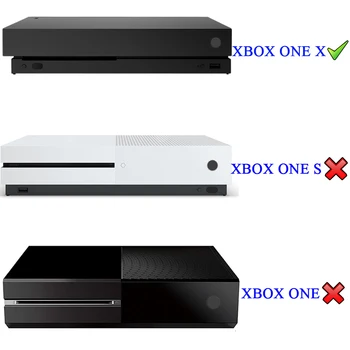 eXtremeRate Supporto console verticale nero per Xbox One X