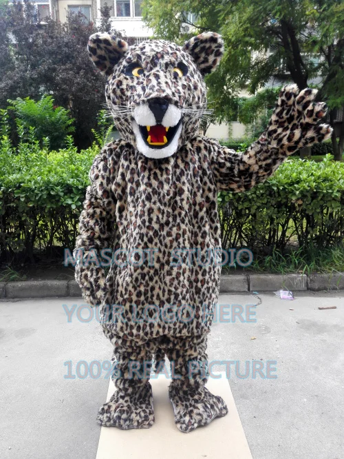 Jaguar Mascot Costume Cheetah Custom Fancy Costume Anime Cosplay ...