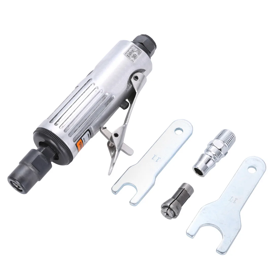 1/4'' 25000RPM 90 PSI Pneumatic Air Die Grinder Grinding Mill Engraving Tool Polishing Machine for Pneumatic Tools