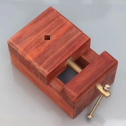 Wood Wooden Bench Vise Vice Clamp Stamp Carving Clamping Tools