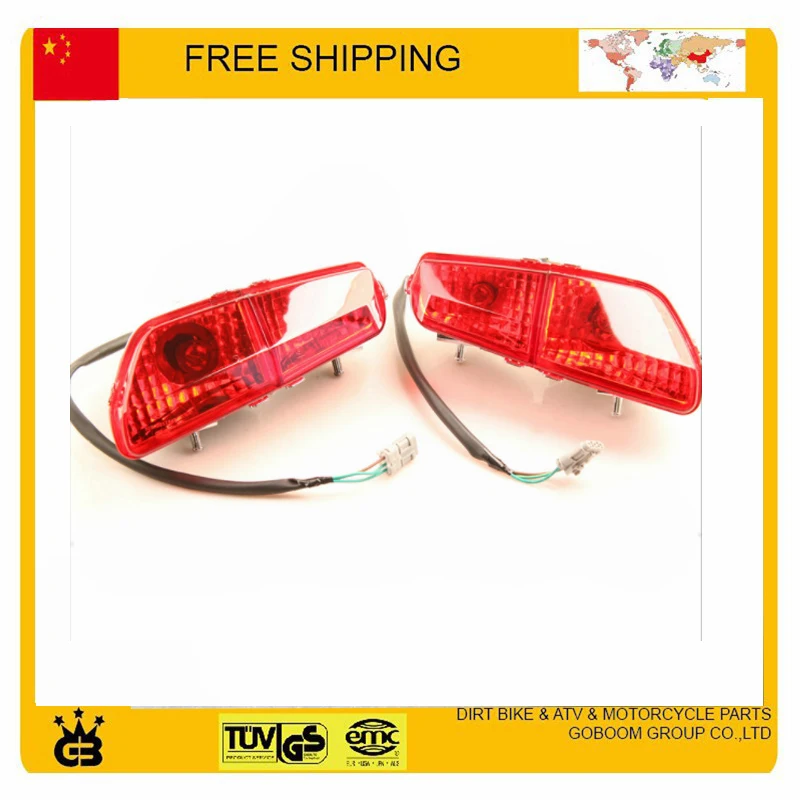 

FEISHEN linhai FA-D300 H300 300cc utv quad front headlight rear lamp taillight free shipping