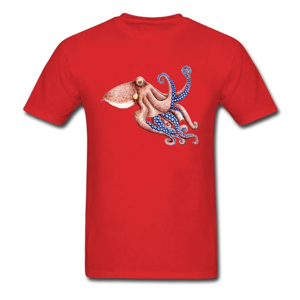 Blue octopus_red