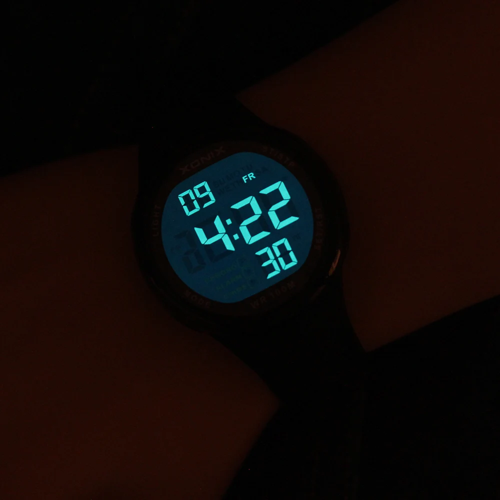 Брендовые роскошные мужские унисекс 100M Relogio Masculino светодиодный цифровой дайвинг Reloj Hombre спортивные наручные часы