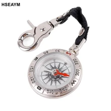 Портативный охотничий ретро-Компас из цинкового сплава, высококачественный металлический ремень, тип веревки, направляющая, портативный ручной компас