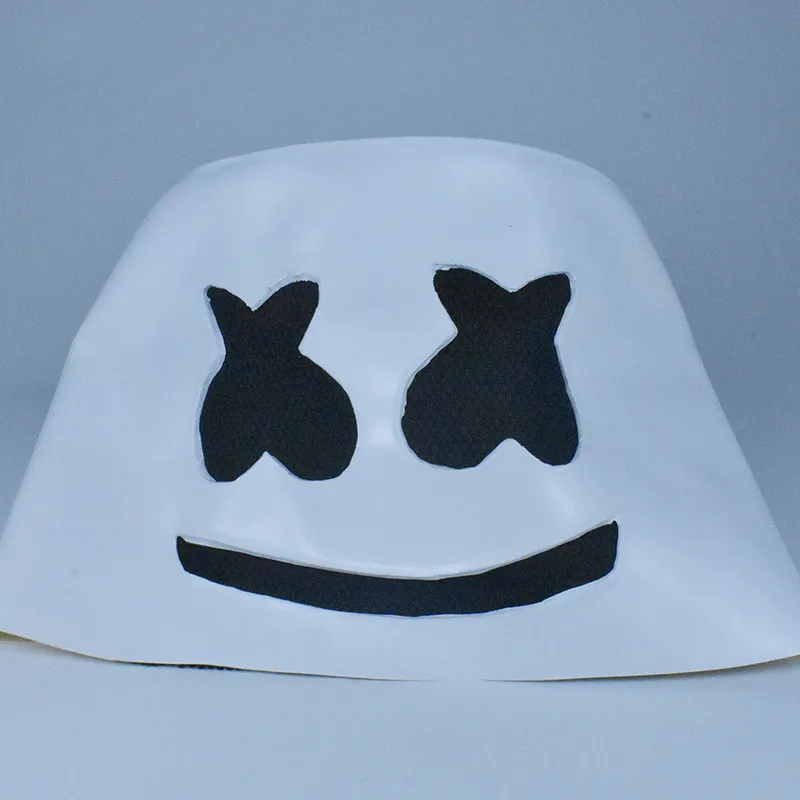 Хэллоуин Marshmallow DJ головной убор Marshmello маска латексный Материал Полный шлем бар