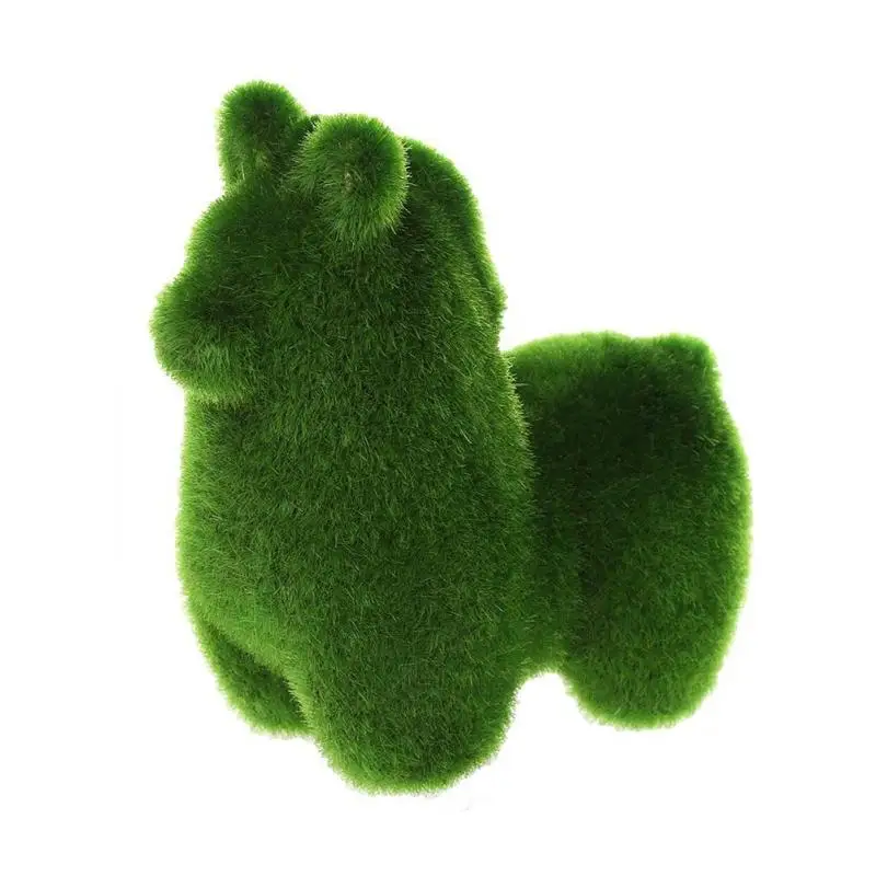Новинка ручной искусственный рулонный газон игрушки животных Пасхальная игрушка модель декорирование кукол комнаты Пасхальный Кролик