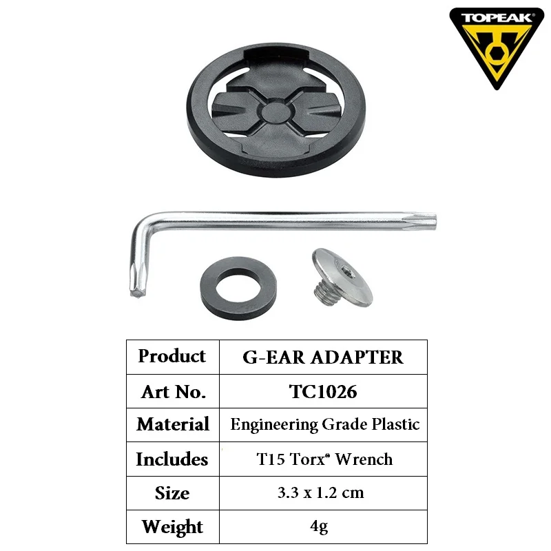 Topeak TC1026 G-EAR адаптер для велосипедной камеры устройства адаптер для крепления шоссейного велосипеда Ridecase Набор для крепления MTB Велосипедный спорт спидометр