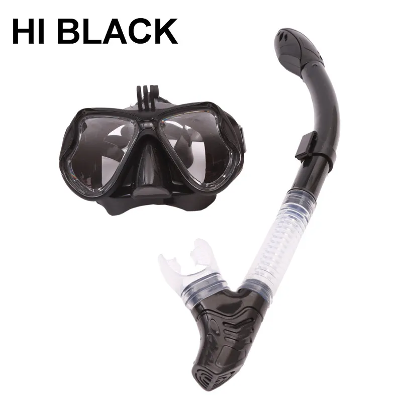 

Professional Underwater Camera Diving Mask Scuba Snorkel Anti-fog Swimming Goggles for Sports Camera Myopia correction Diopter