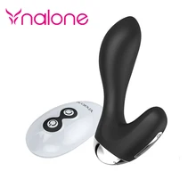 2016 Nalone USB Charging Prostate Massage, Anal Vibrators for Women & Men, Remote Control Silicone Anal Plugs, Butt Plugs ,AS050