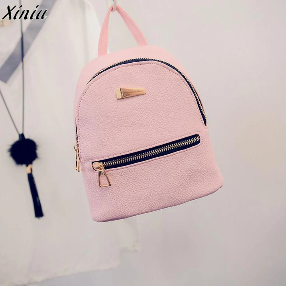 2018 New Women's Backpacks Brand Design Fashion Black High Quality