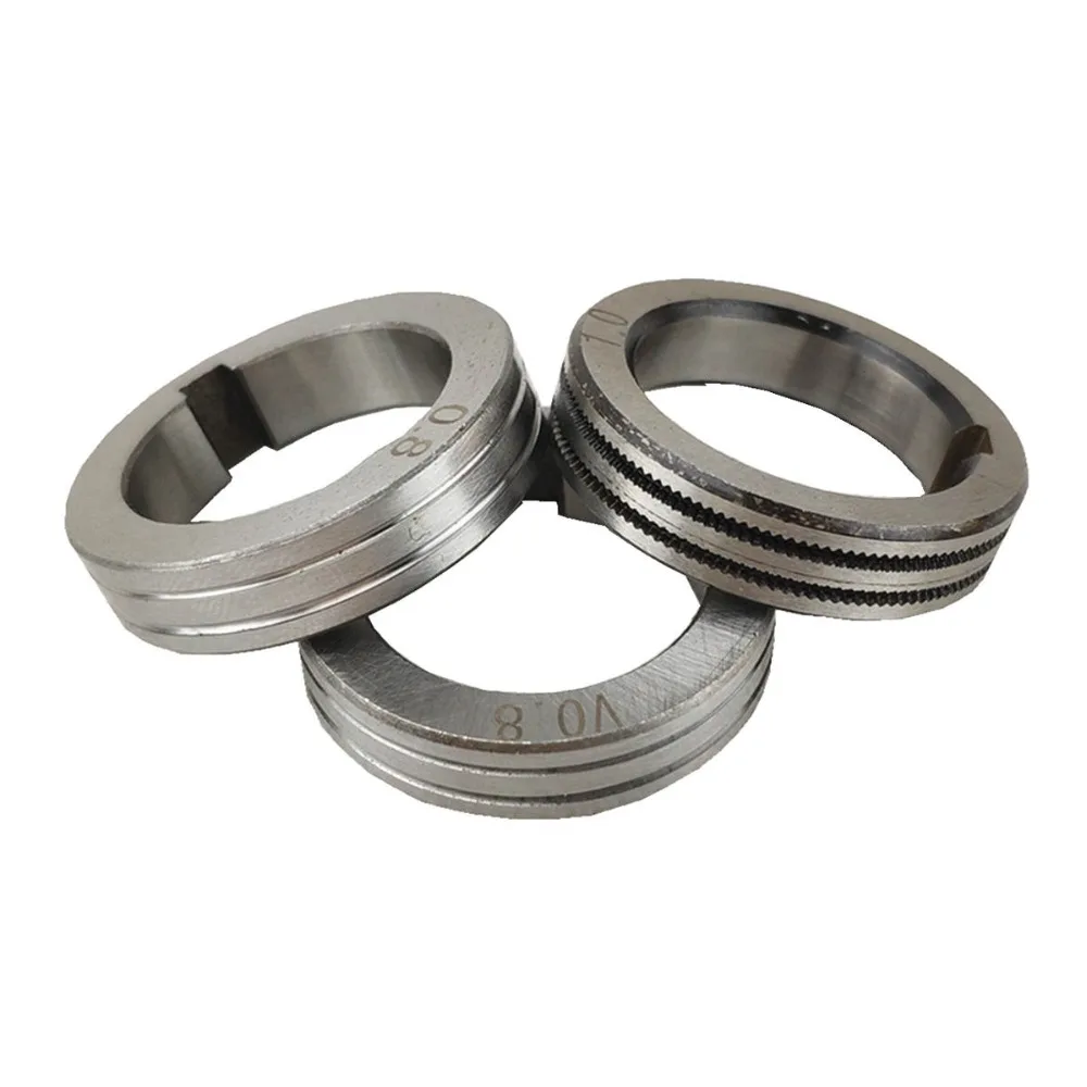 Koop MIG Lassen Machine Draad Voeden Roll V U K Knurl Groef voor 0.8 1.0 1.2mm Staal Aluminium Flux Koord lasdraad Feeder Roll