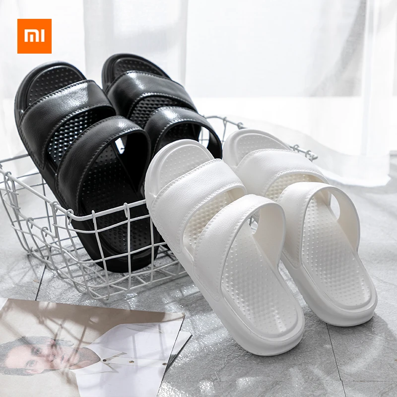 New Xiaomi Men Slippers Summer Sandals Beach Flip Flops Home bathroom Slippers Shoes Male Slides Soft Sole Unisex Slippers