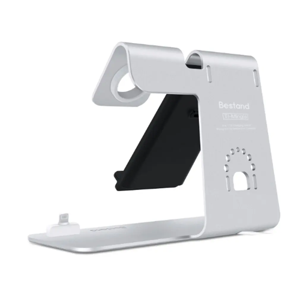

Multifunctional 3-in-1 Wireless Charger For Apple Mobile Phone Wristwatch Headset Vertical Wireless Bracket