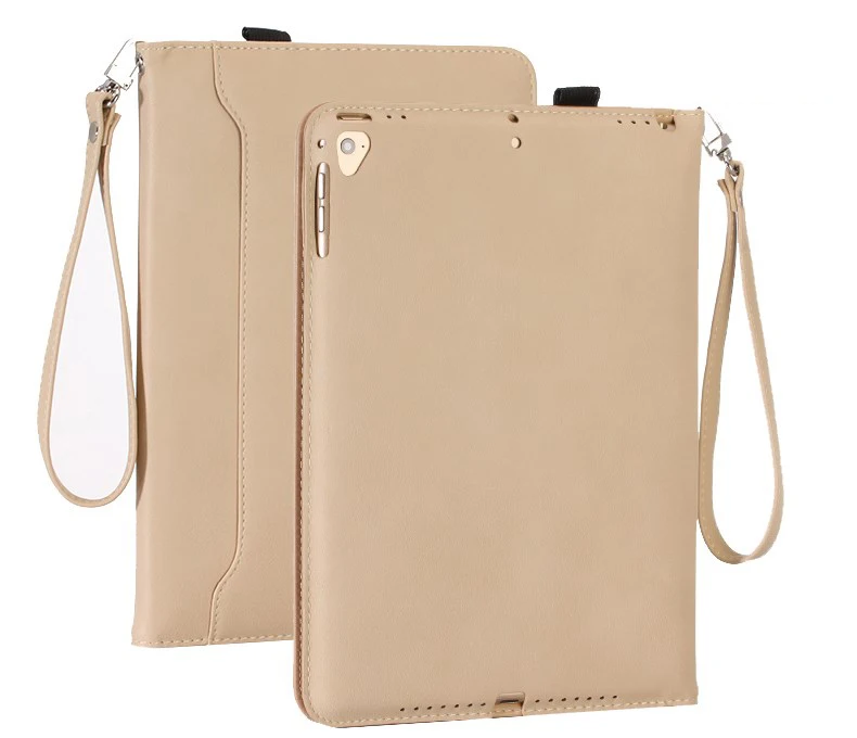 Ручной кожаный чехол с ремешком на руку для iPad mini1 2 3 7,9 дюймов, бизнес Складная подставка для карт, смарт-чехол для iPad mini1 mini2 mini3