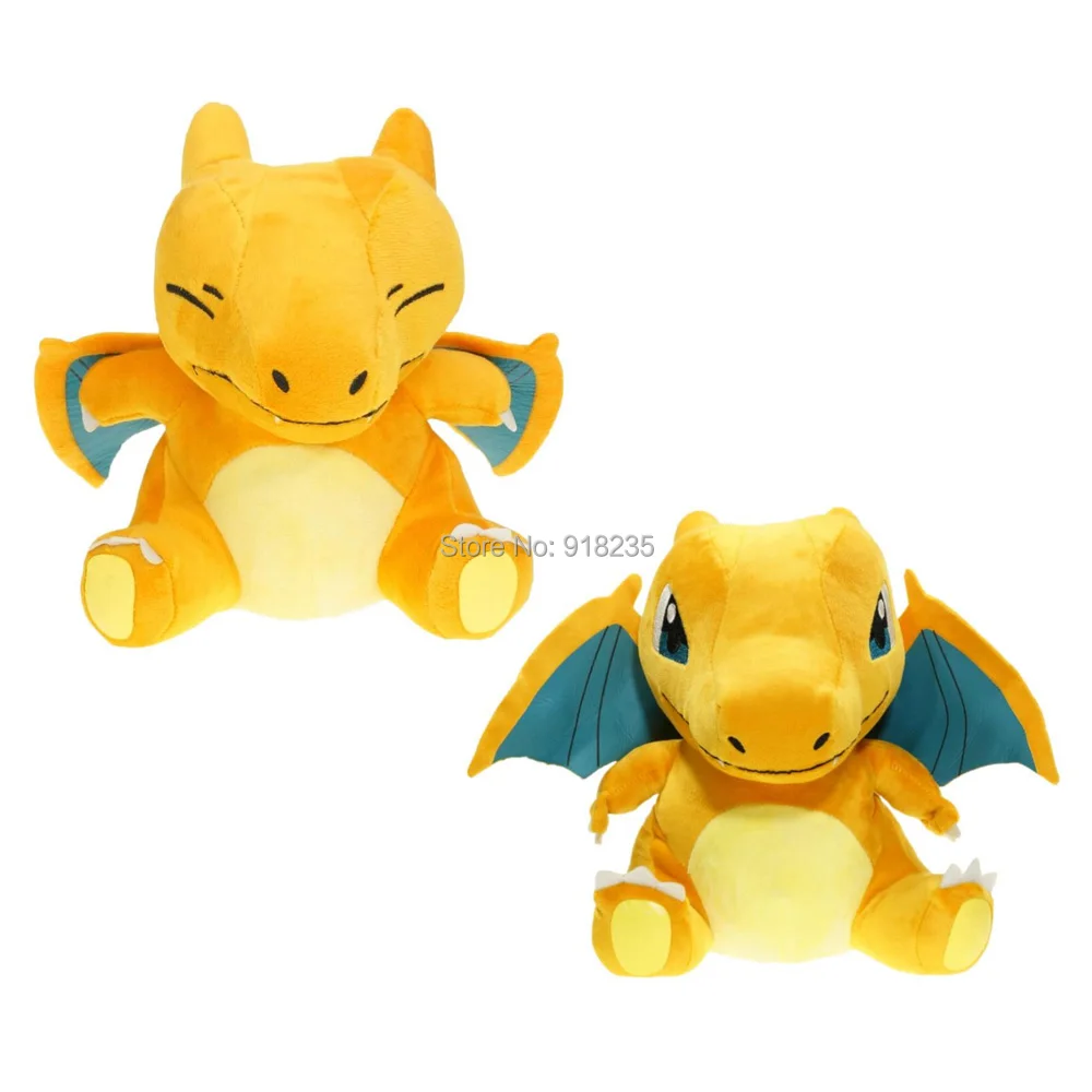 10/лот 2 вида стилей Charizard 7 &quotплюшевые куклы мягкие Мультяшные аниме