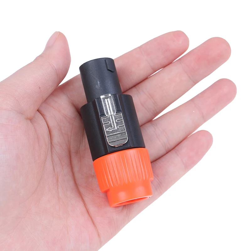 1/2Pcs 4pins Aviation Speakon Connectors Type Nl4fx 4 Pole Plug Male Speaker Audio Connector | Обустройство дома